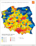 Nadal duże regionalne zróżnicowanie w sile nabywczej Polaków